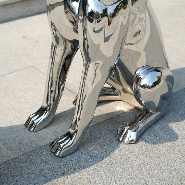 Stainless Steel Doberman - Image 4