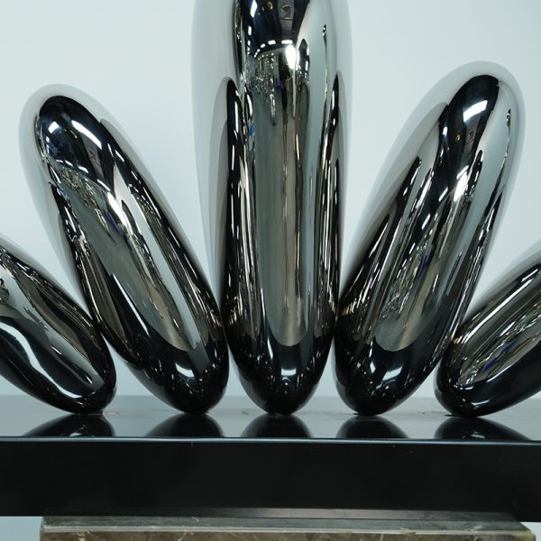 Surge of Power Abstract Stainless Steel Sculpture - Image 2