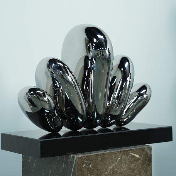 Surge of Power Abstract Stainless Steel Sculpture - Image 4