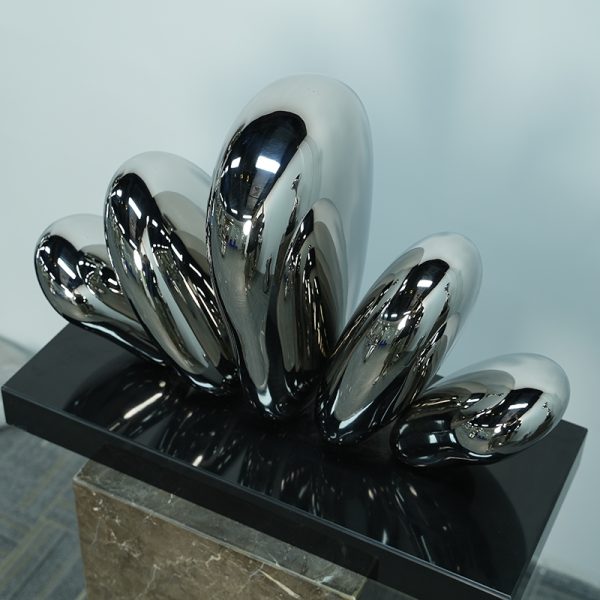 Surge of Power Abstract Stainless Steel Sculpture - Image 3