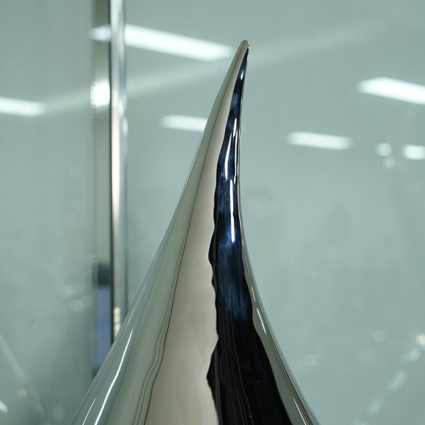 Water drop ornaments mirror stainless steel Artistic Decorations - Image 3