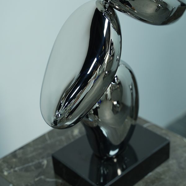 Rhythm of Balance Modern Abstract Metal Art Sculpture - Image 3