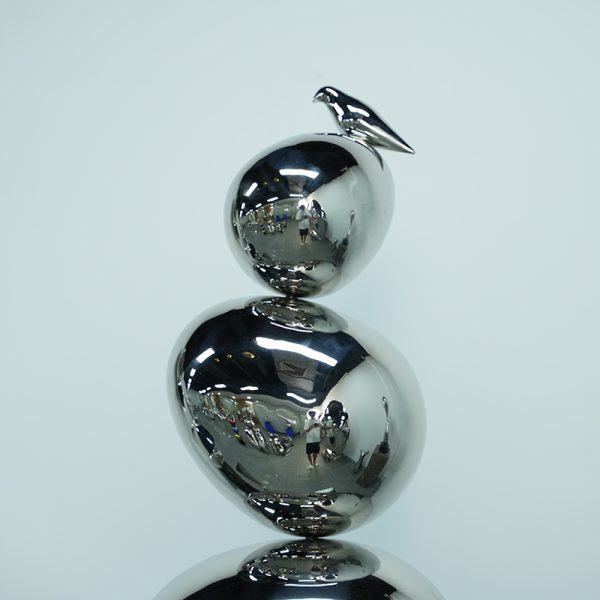 Modern Metal Sculpture Balance Art Decoration - Image 3