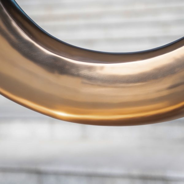 Ring of Harmony Modern Abstract Art Stainless Steel Sculpture - Image 3
