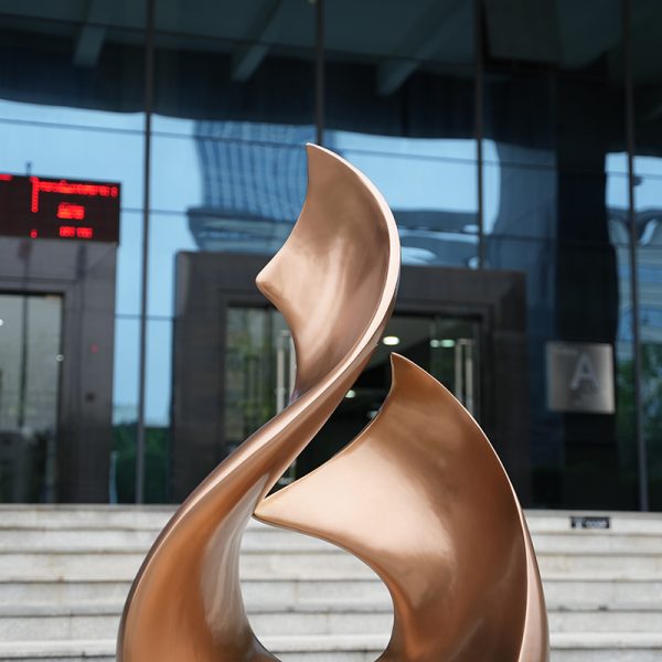 Dance of Melody Modern Stainless Steel Sculpture - Image 4