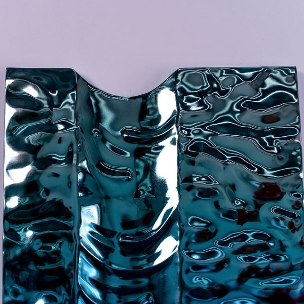 Water Wave Phantom Metal Wall Decoration - Image 2