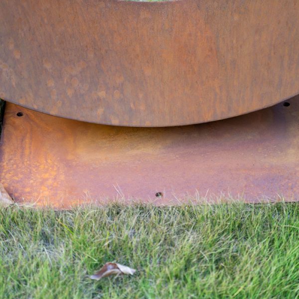 Weathering Steel Creative Outdoor Art Sculpture - Image 2